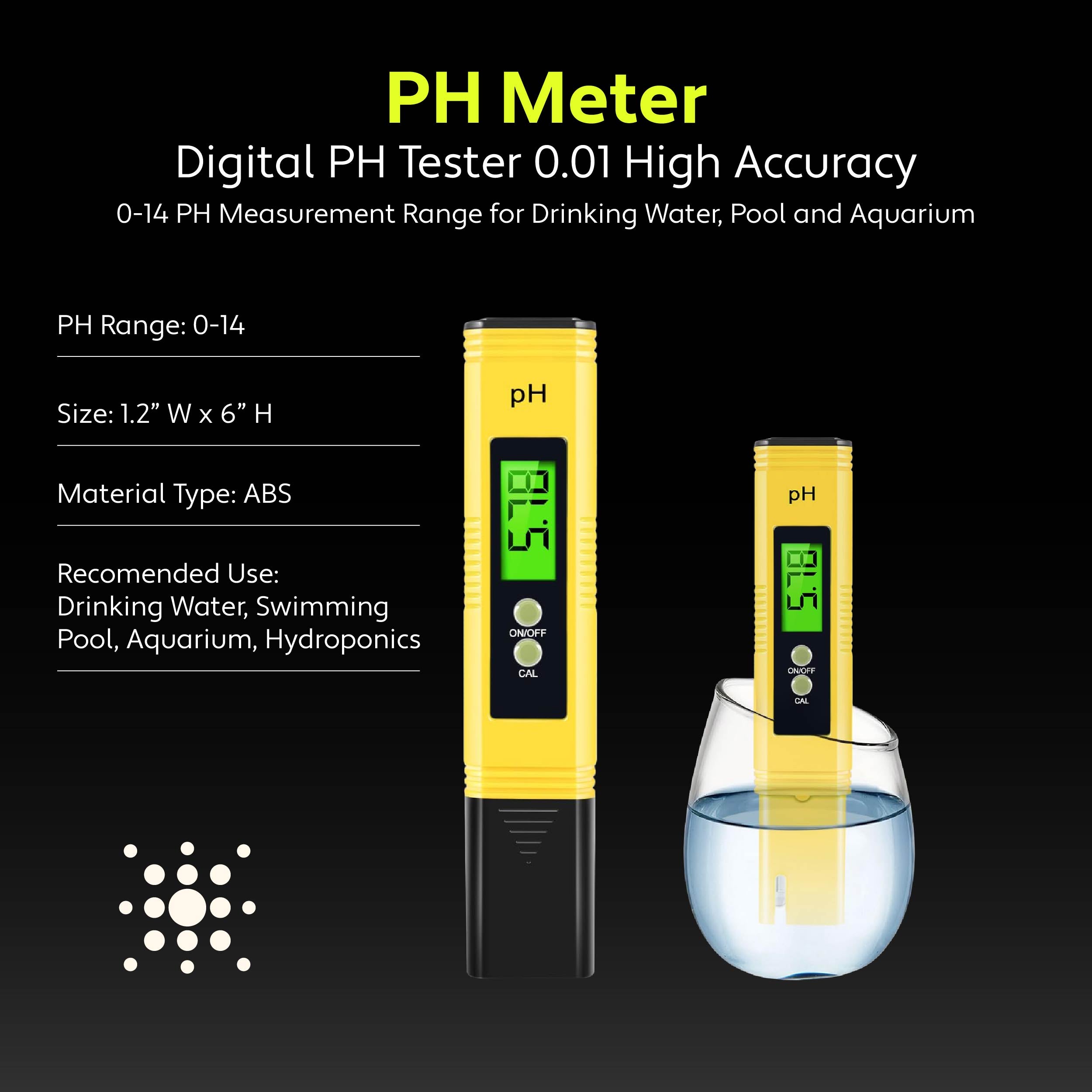 Digital pH meter