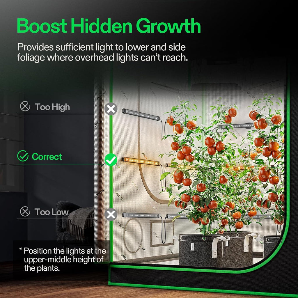 VIVOSUN Lumaray 16" (8-Bar) LED Grow Light Bars