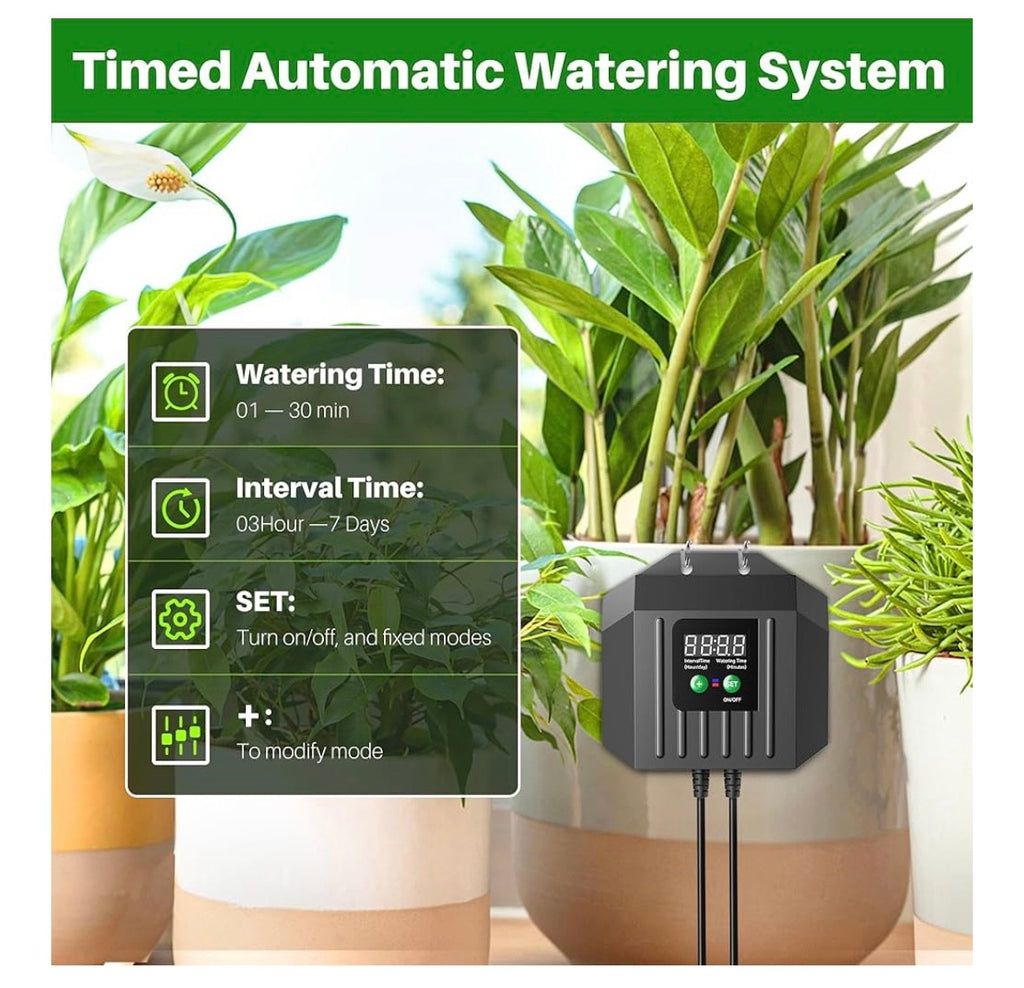 Solar Powered Automatic Watering System