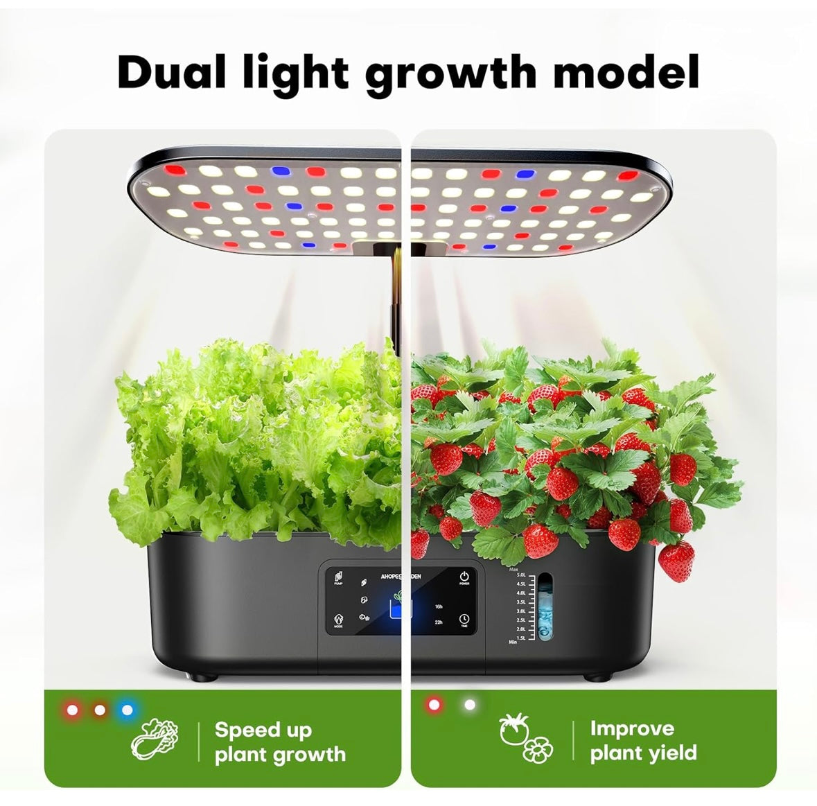 Touch Screen Tabletop Planter