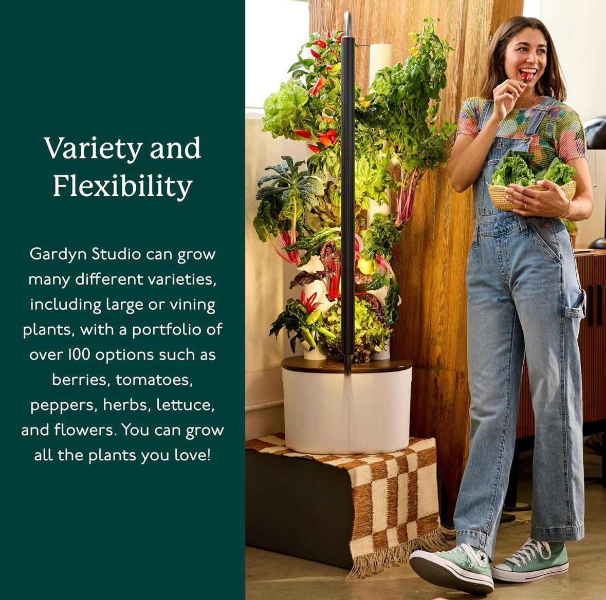Gardyn 4.0 Hydroponic Growing System & Vertical Garden Planter